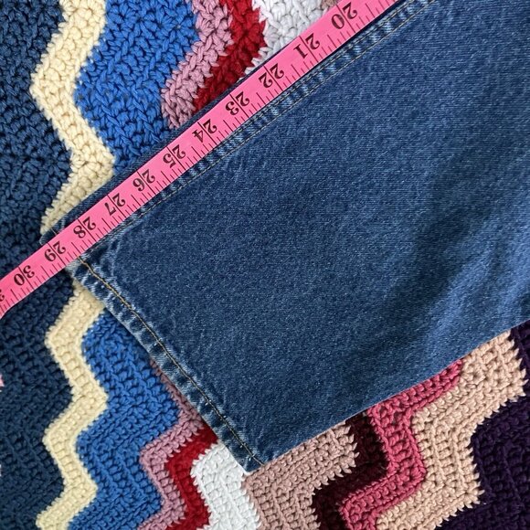 Vintage Great Western Garment Company Jeans Mens 34x30 Cowboy Straight Leg Blue - Picture 8 of 10